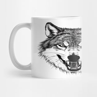 the wolf Mug